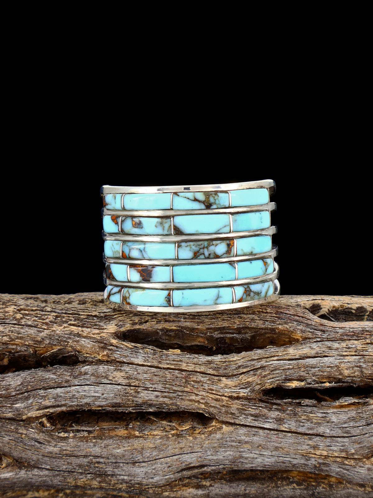 Anneau de corail méditerranéen Navajo, taille 8 1/2