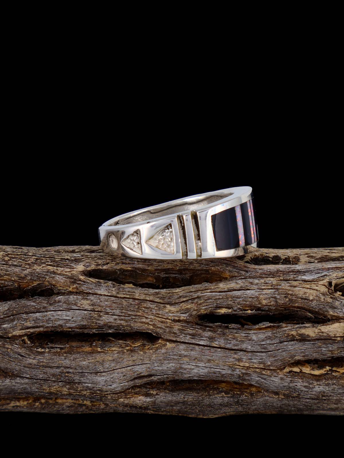 Bague incrustée de turquoise en or Sonoran Taille 12