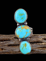 Navajo Royston Turquoise Ring, Size 10