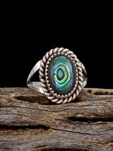 Anneau de corail méditerranéen Navajo, taille 8 1/2