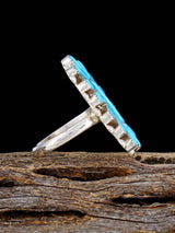 Anillo de coral Zuni, talla 8