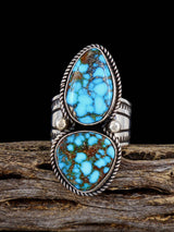 Anillo Kingman Turquesa, Talla 8