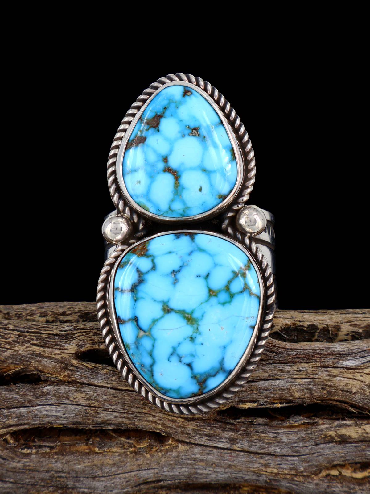 Anillo Kingman Turquesa, Talla 8