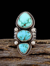 Anillo Kingman Turquesa, Talla 8