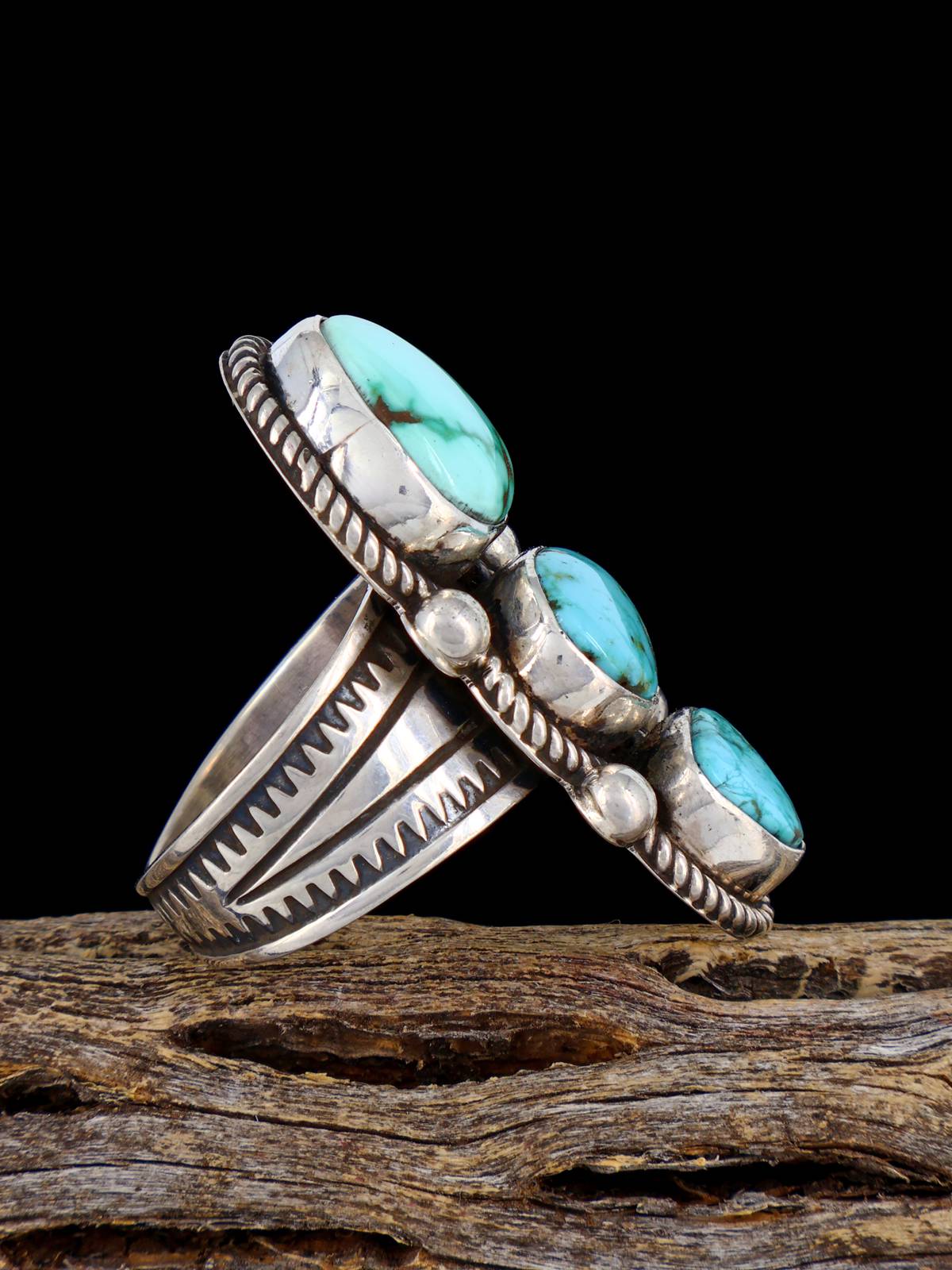 Anillo Kingman Turquesa, Talla 8