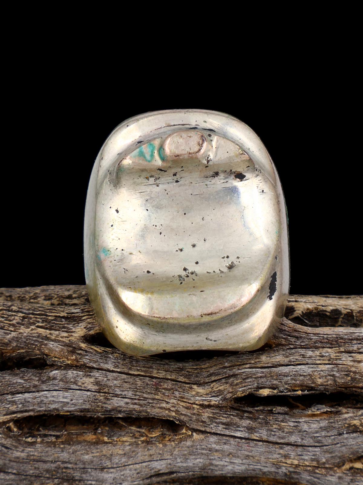 Estate Sterling Silver Saddle Ring, Size 10 1/2 - PuebloDirect.com