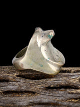 Estate Sterling Silver Saddle Ring, Size 10 1/2 - PuebloDirect.com