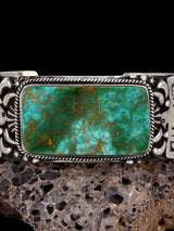 Native American Indian Jewelry Natural Royston Turquoise Cuff Bracelet - PuebloDirect.com