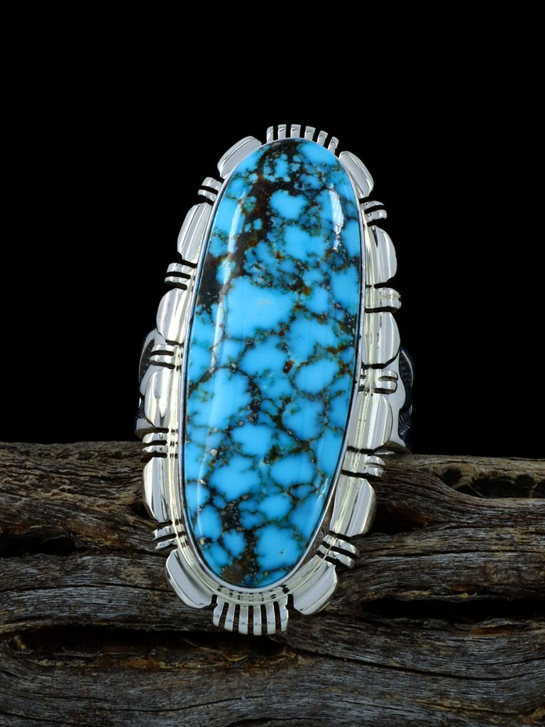Kingman Turquoise Ring, Size 10 - PuebloDirect.com