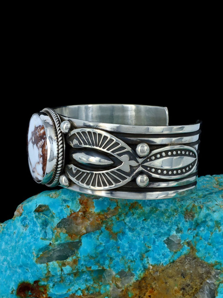 Native American Jewelry Wild Horse Cuff Bracelet - PuebloDirect.com