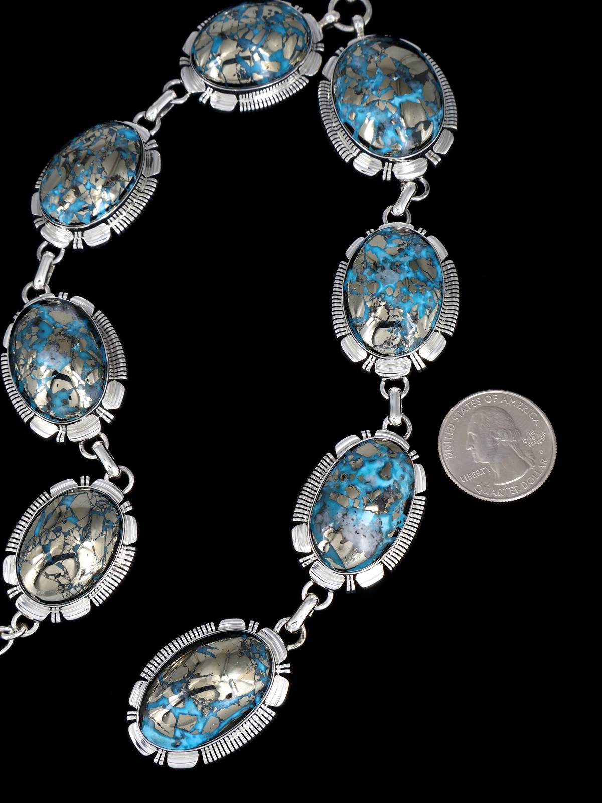 Native American Jewelry Turquoise Lariat Necklace – PuebloDirect.com