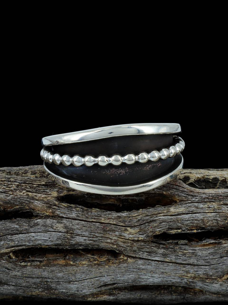 Navajo Sterling Silver Ring Size 10 1/2 - PuebloDirect.com
