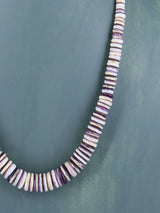 Navajo Single Strand Wampum Shell Necklace - PuebloDirect.com