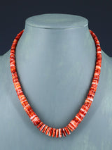 Native American Jewelry Spiny Oyster Single Strand Necklace