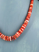 Native American Jewelry Spiny Oyster Single Strand Necklace