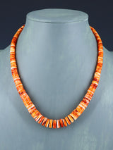Native American Jewelry Spiny Oyster Single Strand Necklace