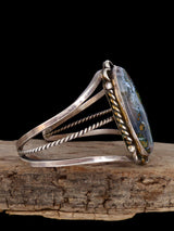 Estate Agate Sterling Silver Bracelet - PuebloDirect.com