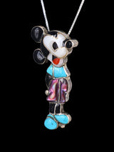 Vintage Old Zuni Inlay Pendant