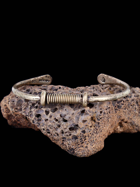 Vintage Estate Sterling Silver Cuff Bracelet - PuebloDirect.com