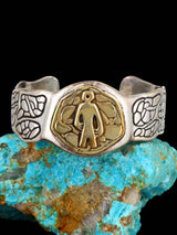 Estate Vintage Southwest Sterling Silver Cuff Bracelet