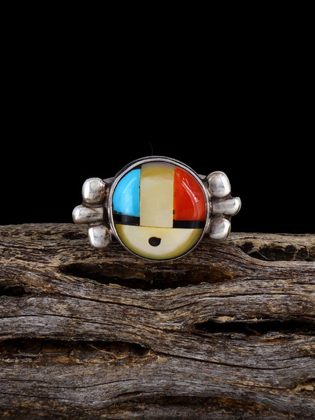 ZUNI サンフェイス　ホセ＆ドラ　マッシー　インディアンジュエリー old_pawn_ring_011526031_grande
