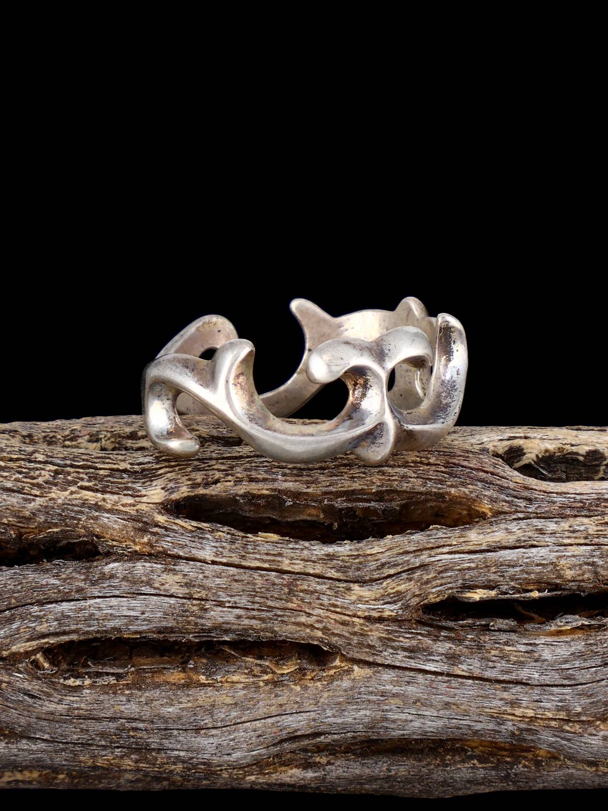 Estate Sterling Silver Ring, Size 8 3/4
