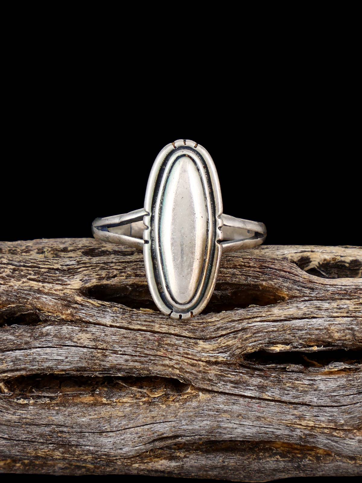 Estate Sterling Silver Ring, Size 7 3/4