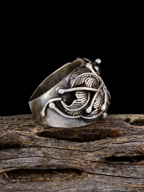 Vintage Sterling Silver Ring, Size 6 - PuebloDirect.com