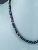 Navajo Single Strand Ethiopian Opal Necklace