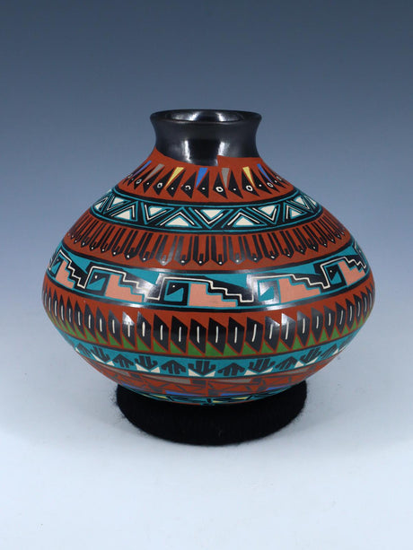 Mata Ortiz Poterie enroulée et gravée à la main