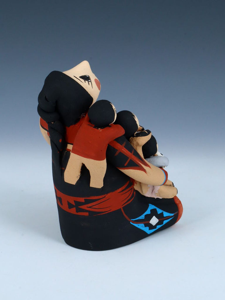 Jemez Pueblo Pottery Five Baby Storyteller Doll - PuebloDirect.com