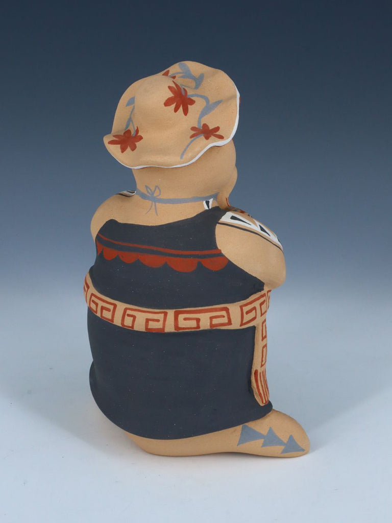 Jemez Pueblo Pottery Turtle Storyteller Doll - PuebloDirect.com