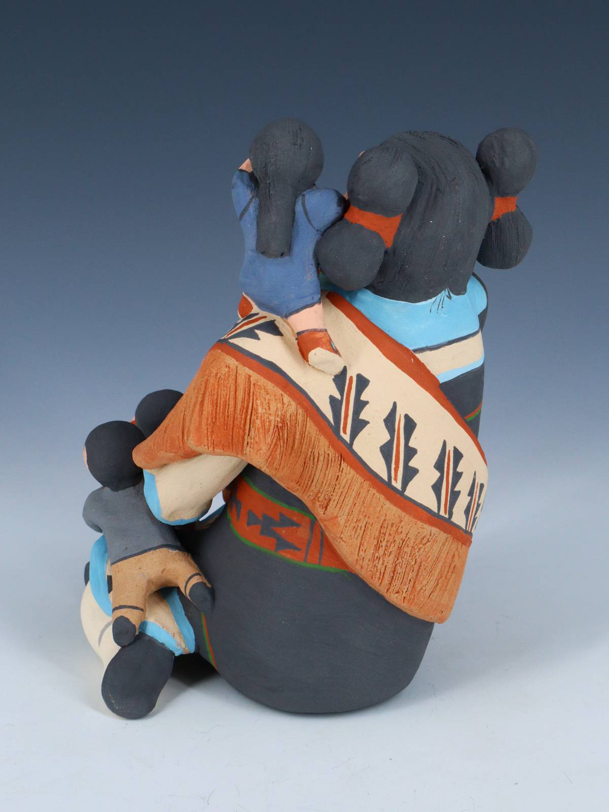 ビンテージ ストーリーテラー プエブロ族 インディアン 陶磁器 ハンドメイド ビンテージ ストーリーテラー プエブロ族 インディアン 陶磁器