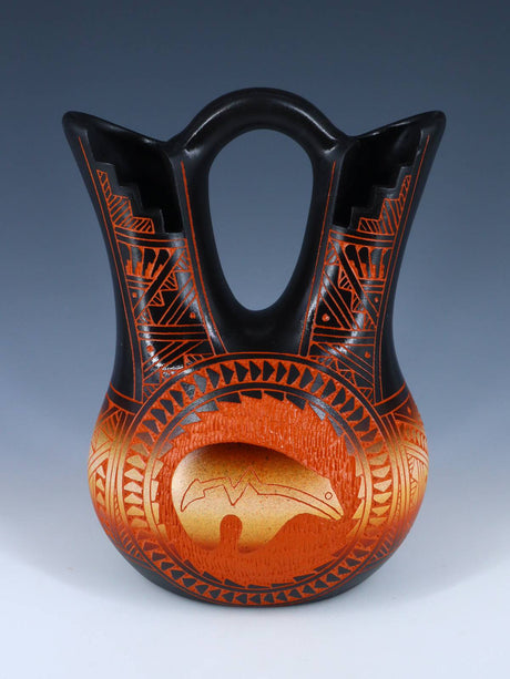 Acoma Pueblo Etched Pottery - PuebloDirect.com