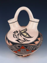 Acoma Pueblo Pottery Wedding Vase - PuebloDirect.com