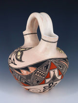 Acoma Pueblo Pottery Wedding Vase - PuebloDirect.com