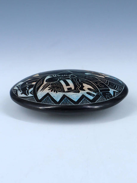 Estate Acoma/Hopi Pueblo Hand Coiled Etched Pottery - PuebloDirect.com