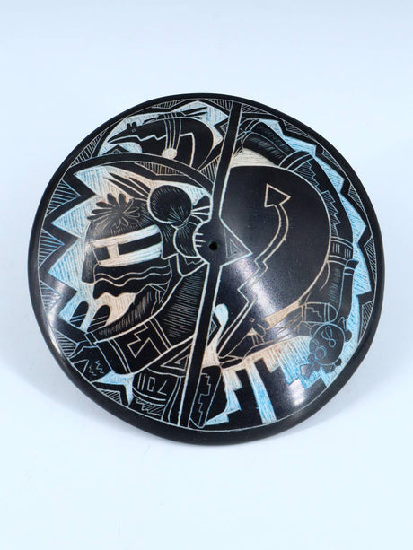 Estate Acoma/Hopi Pueblo Hand Coiled Etched Pottery - PuebloDirect.com