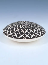 Hand Made Acoma Pueblo Pottery Eye Dazzler Seed Pot - PuebloDirect.com