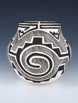 Laguna Pueblo Hand Coiled Pottery Olla - PuebloDirect.com