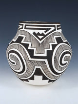 Laguna Pueblo Hand Coiled Pottery Olla - PuebloDirect.com