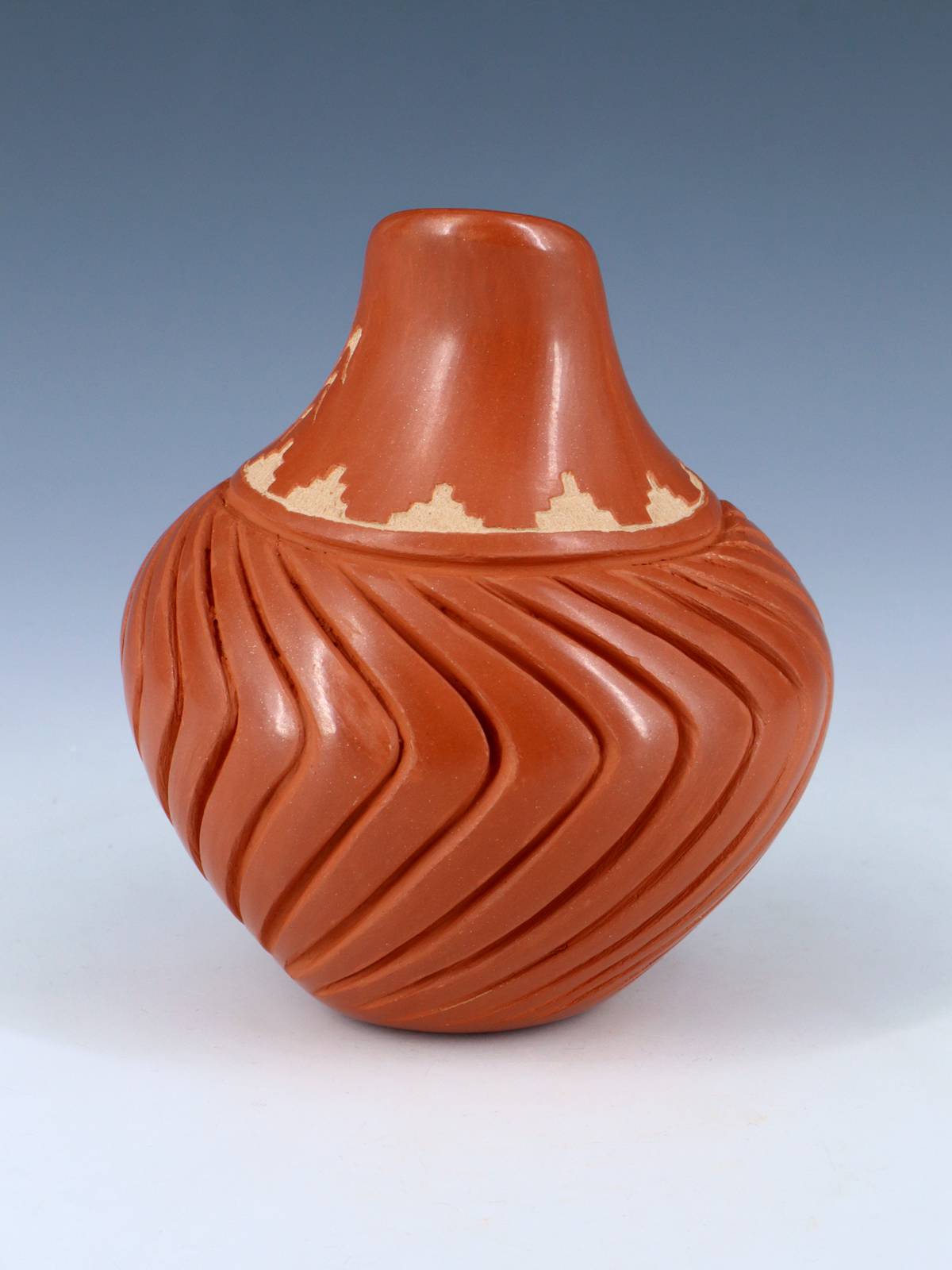 Etched Jemez Pueblo Pottery - PuebloDirect.com
