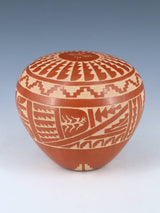 Etched Jemez Pueblo Pottery Wheat Seed Pot - PuebloDirect.com