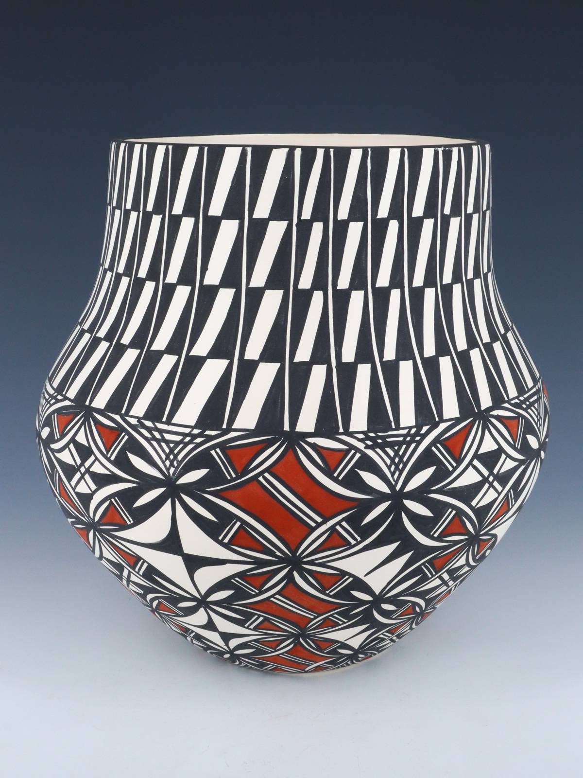 Acoma Pueblo Pottery Olla - PuebloDirect.com