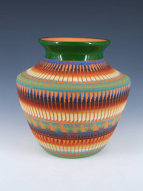 Navajo Etched Pottery - PuebloDirect.com