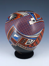 Mata Ortiz Hand Coiled and Painted Paquime Pottery - PuebloDirect.com