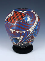 Mata Ortiz Hand Coiled and Painted Paquime Pottery - PuebloDirect.com