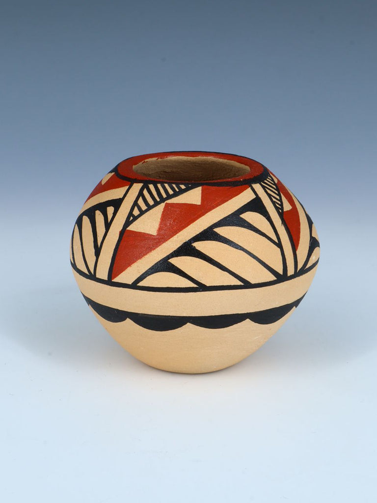 Jemez Pueblo Pottery Hand Coiled Bowl - PuebloDirect.com