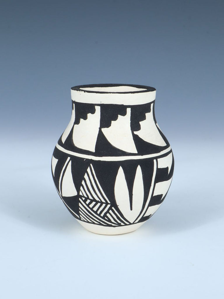 Small Acoma Pueblo Coiled Pottery Olla - PuebloDirect.com
