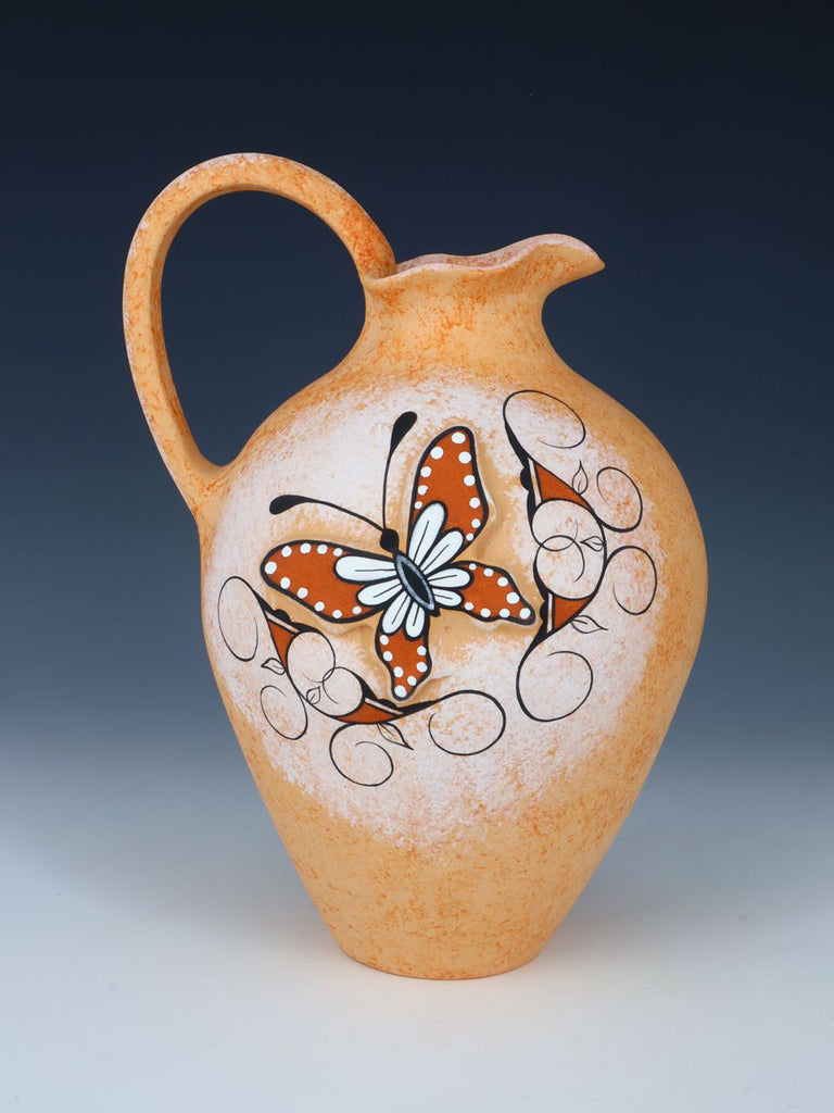 Zuni Pueblo Pottery Handmade Pitcher - PuebloDirect.com